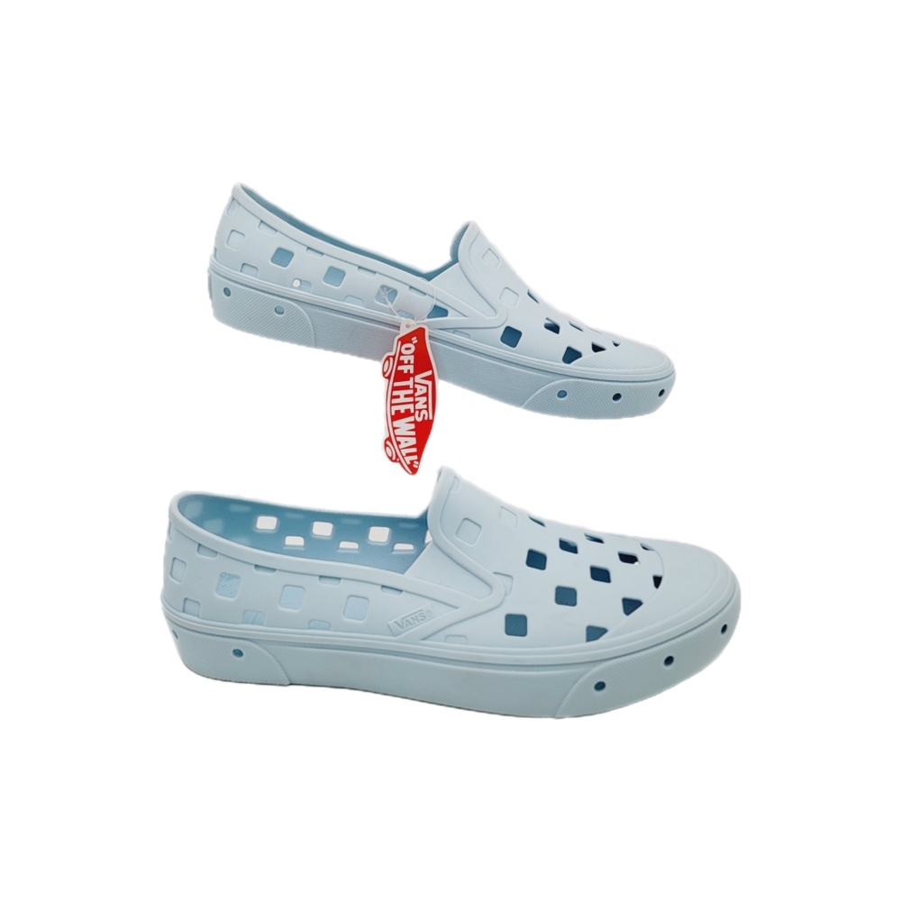 Vans Slip On TRK Shoes Baby Blue Size 9M